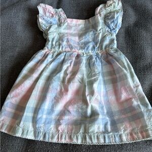 Carter's Soft Pastel Checkered Dress